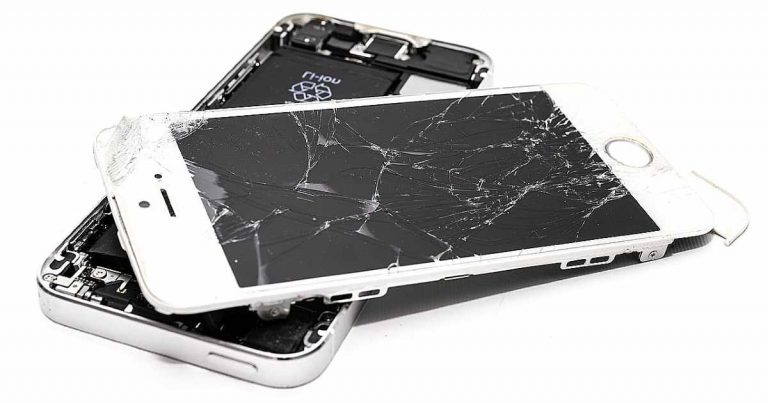 broken phone might be no accident