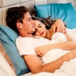 Couples that sleep in the same bed show increased REM sleep and "sleep  synchronization."