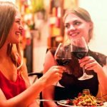 background music for restaurants - two women dining