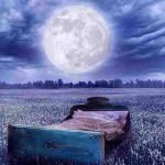 A full moon and sleeping patterns: a new paper finds that in the days leading up to a full moon, people go to sleep later, and sleep less.