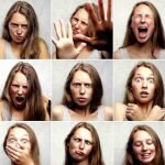 big five personality traits- openness and more - girl with many expressions