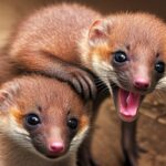 playful mongoose pups