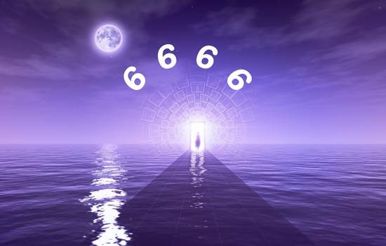 What does 6666 mean spiritually - purple mist triangle