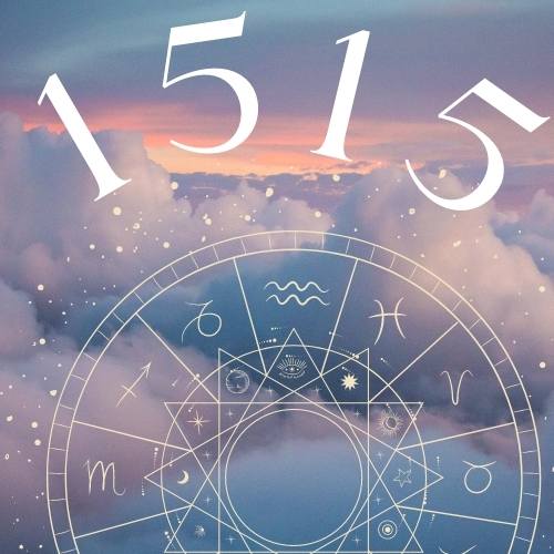 angel number 1515 in astrology - symbolic clouds 