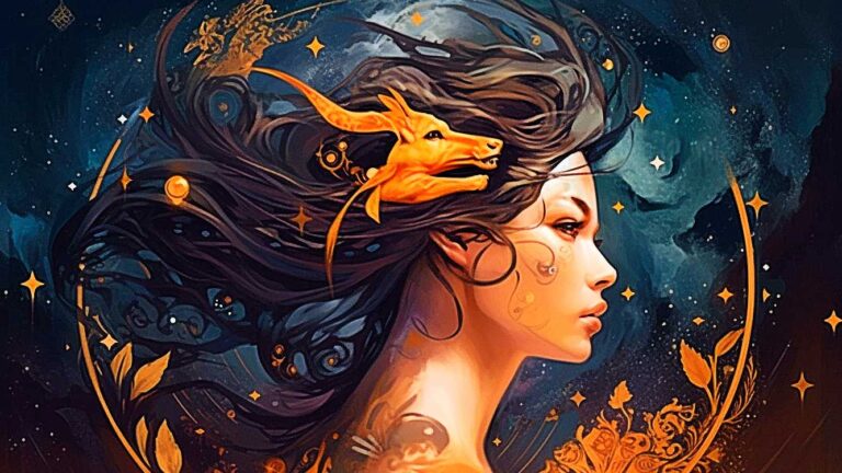 Free daily horoscope - mystical woman