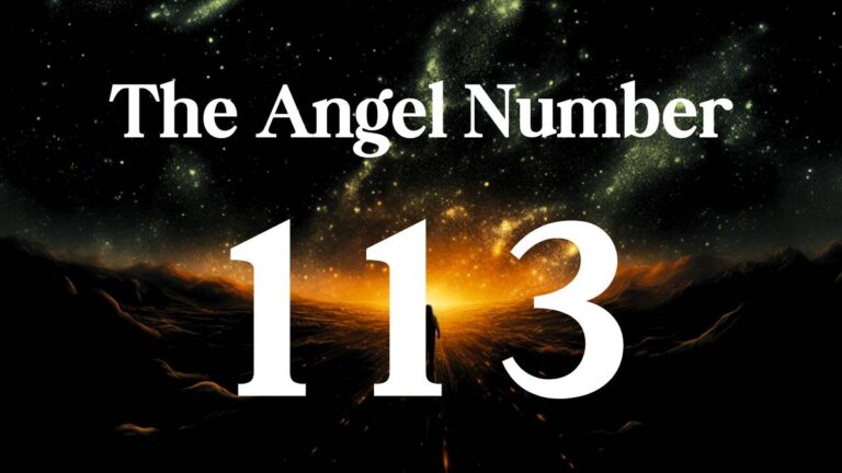 113 Angel Number - mystical starscape