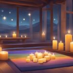 Jon Kabat-Zinn candles at Enlightenment