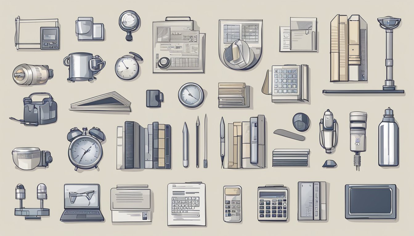 Various applications and practical significance illustrated through relevant symbols and objects
